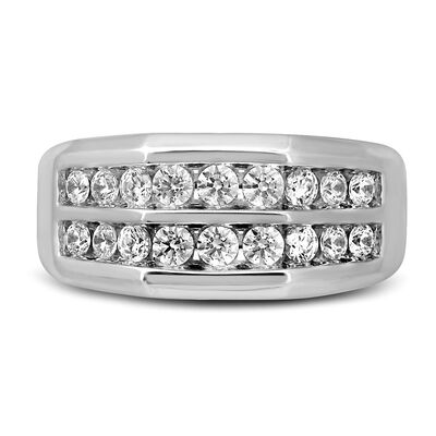 Men's 1 ct. tw. Diamond Band in 10K Gold