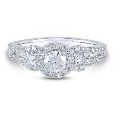 Lab Grown Diamond Engagement Ring in 14K Gold (1 ct. tw.) 