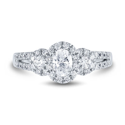 Lab Grown Diamond Engagement Ring in 14K Gold (1 ct. tw.) 