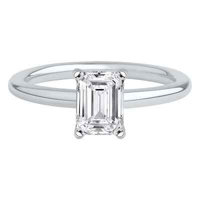 Lab Grown Diamond Emerald-Cut Solitaire 14K Gold (2 ct.)