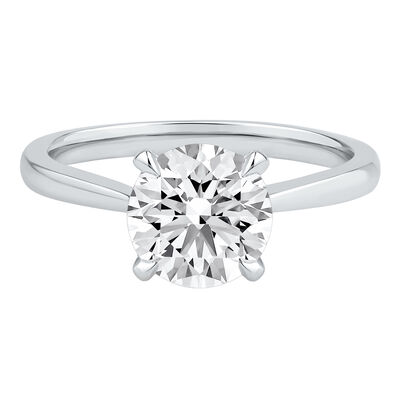 Lab Grown Diamond Solitaire Engagement Ring