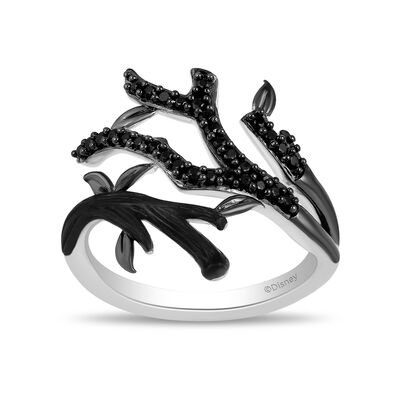 Evil Queen Enchanted Forest Branch Diamond Ring in Sterling Silver (1/4 ct. tw.)