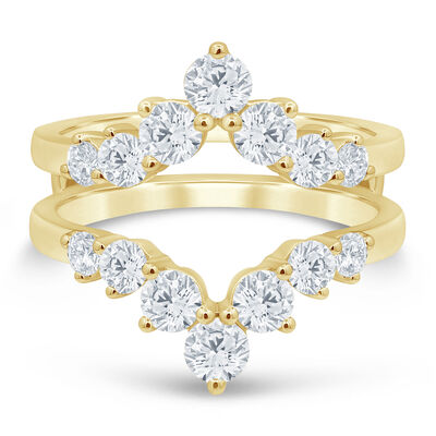 Lab Grown Diamond Contour Ring Enhancer in 14K Gold (1 1/2 ct. tw.)